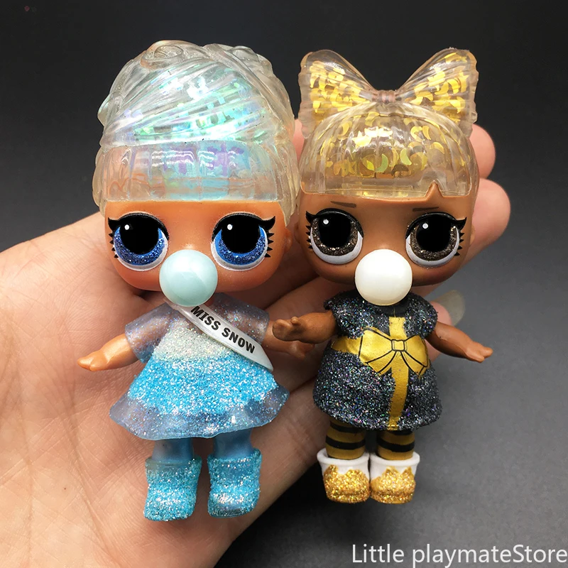 LOL Original Winter Disco Series Flash Of Light Sister Anime Doll Model Girl Toy Child Christmas Birthday Gift