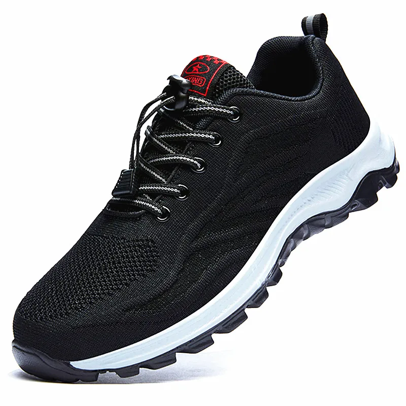 

New Men Shoes Sneakers High Quality Comfortable Mens Hike Sneakers Fashion Mesh Hiking Shoes Lac-up Male Mountain Walking Shoes