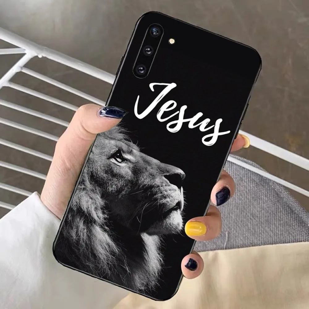 Чехол для телефона Версть христианской Библии Иисуса Samsung Note 8 9 10 20 pro plus lite M 11 30 21 31