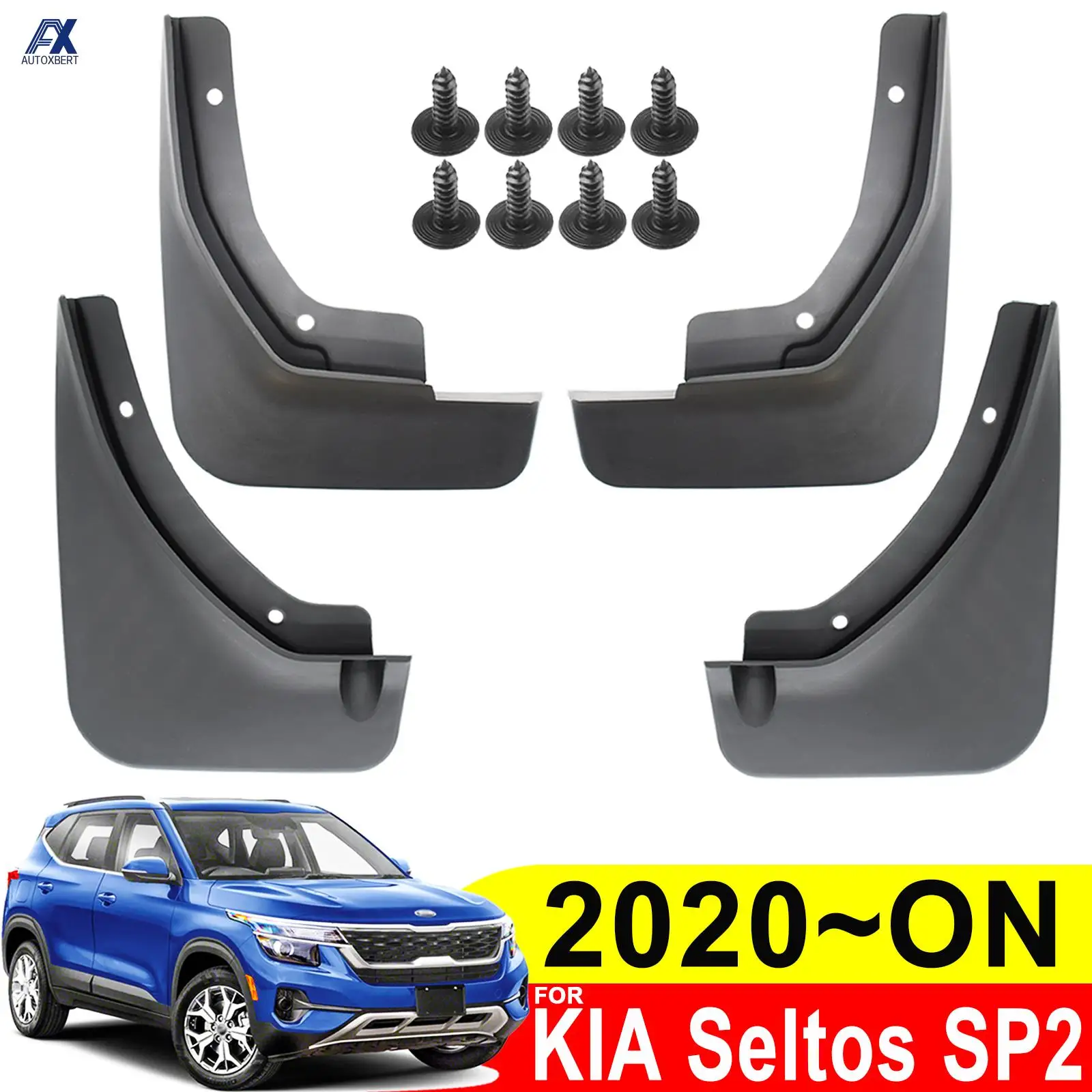 

4 шт./комплект, Автомобильные Брызговики для Kia Seltos SP2 2019 2020 2024