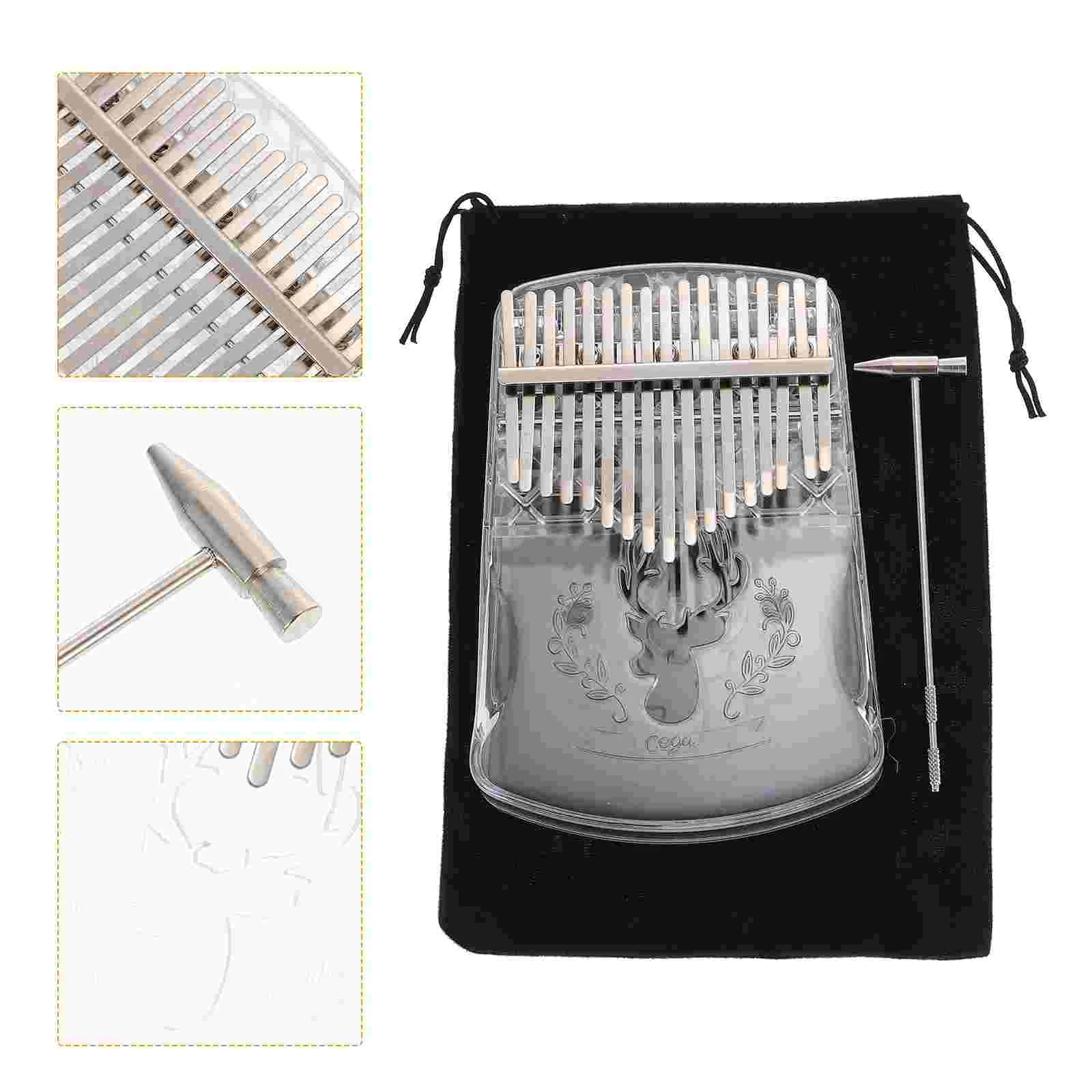 

Пианино с большим пальцем Kalimba инструмент деревянный музыкальный портативный ручной мини Mbira подарочные ключи 17 музыкальный Африканский ма...