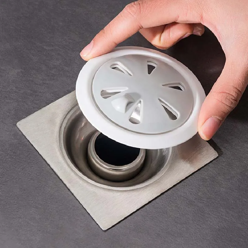 

Rotary Switch Drain Toilet Deodorant Sealing Ring Floor Drains Plug Toilet Block Sewer Insect Proof Artifact Household Accessory