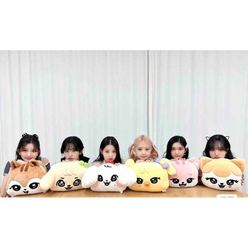 

1/6 Pcs Kpop IVE Cherry Plush Kawaii Cartoon Jang Won Young Plushies Doll Cute Stuffed Toys Pillows Home Decoration Gifts