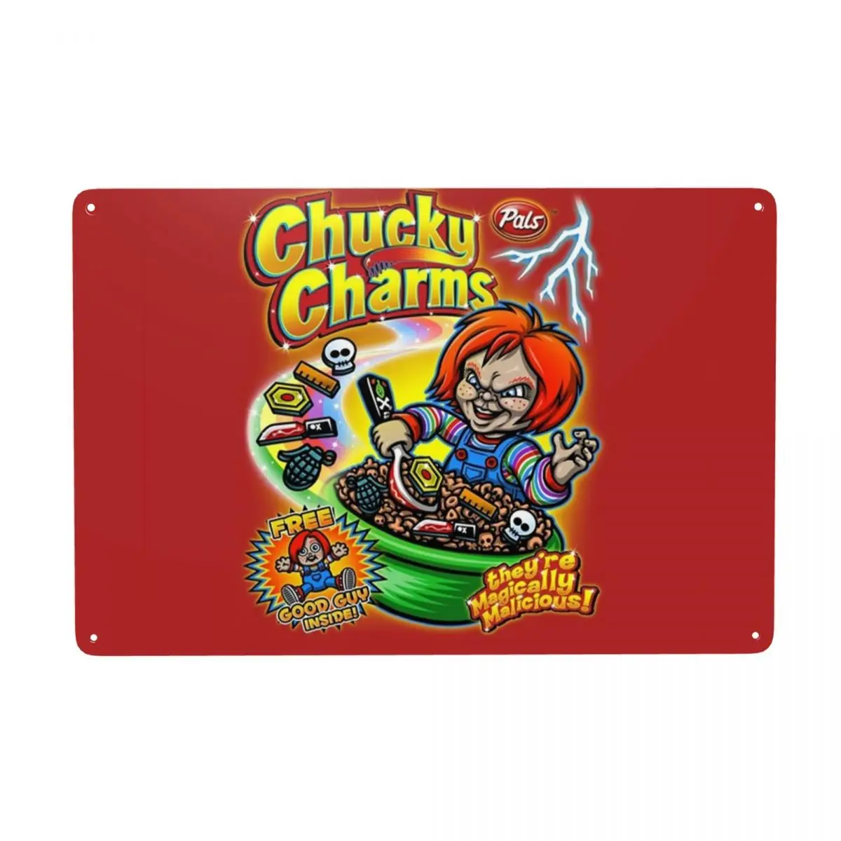 

Подвеска Чаки детские игровые знаки под заказ Ретро Ужасный фильм металлическая табличка для офиса магазина пабов клуба мужчин пещера бар ...