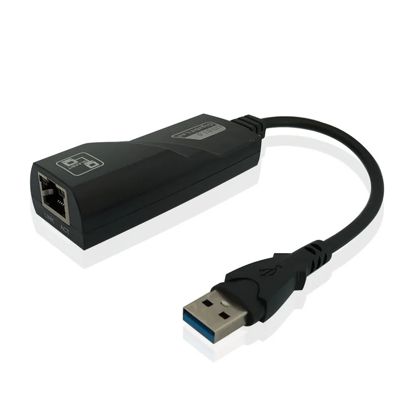Usb 2 0/100 гигабитный Проводной адаптер к порту RJ45 сеть LAN компьютер ноутбук 1000/м