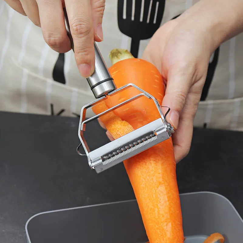 Многофункциональная Овощечистка картофель морковь терка из нержавеющей стали