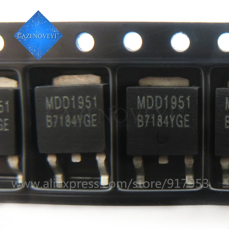 10 шт./лот MDD1903RH MDD1903 MDD1951RH MDD1951 MDD3752RH MDD3752 MDD5N40 D5N40 MDD5N50 FQD5N50C D5N50 в 252 в наличии
