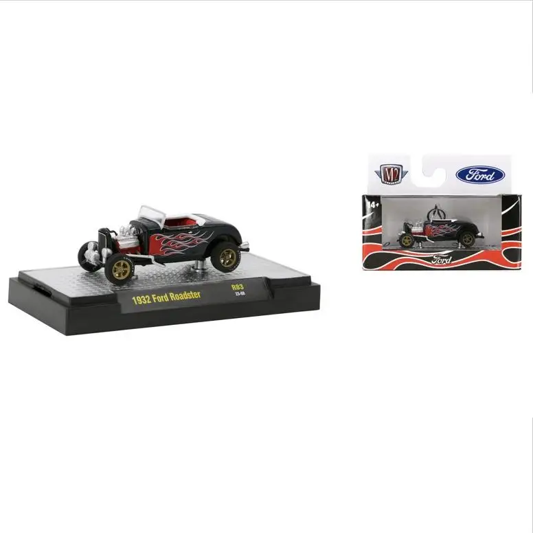 M2 Machines 1/64 1932 Ford Roadster из сплава модель автомобиля редкая коллекция игрушек