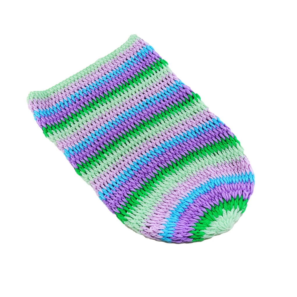 

Newborn Photography Props Cartoon Animal Caterpillar Sleeping Bag Sleepwear Baby Costume Boy Girls Handmade Crochet Beanie Hat