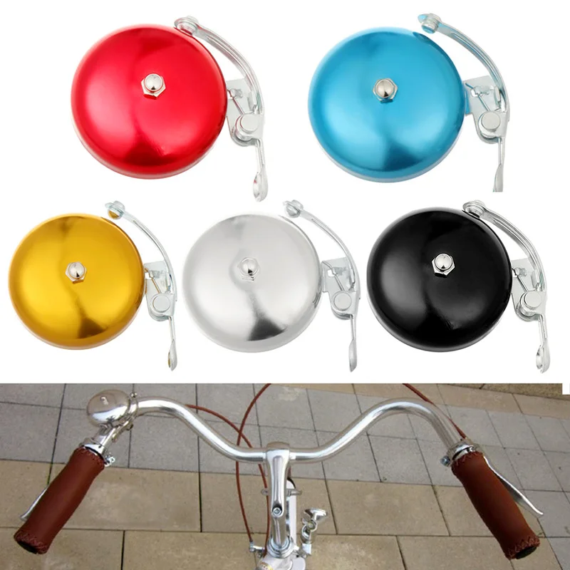 

Велосипедный звонок в стиле ретро, звуковой сигнал для спорта на открытом воздухе, велосипедный аксессуар, горный велосипед из алюминиевог...