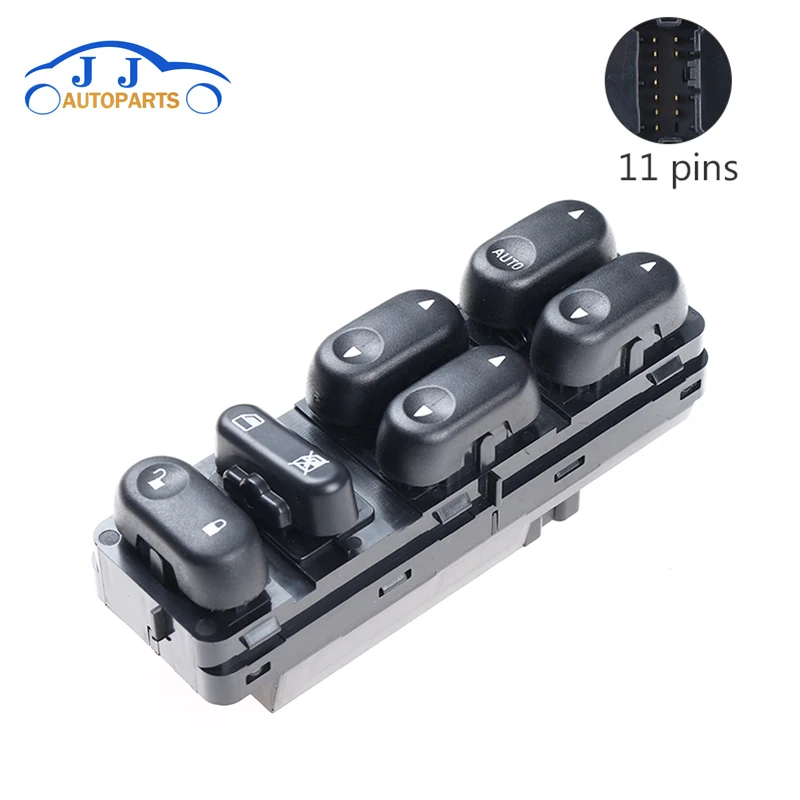 

2001-2007 3L8Z-14529-AA FOR FORD ESCAPE WITH AUTO DOWN FEATURE POWER MASTER WINDOW SWITCH NEW 3L8Z14529AA
