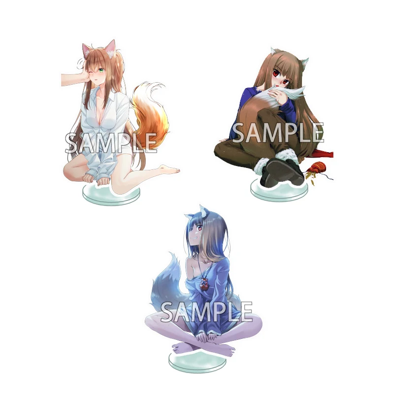 Подставка с аниме специями и волком Holo акриловая фигурка настольное украшение 15