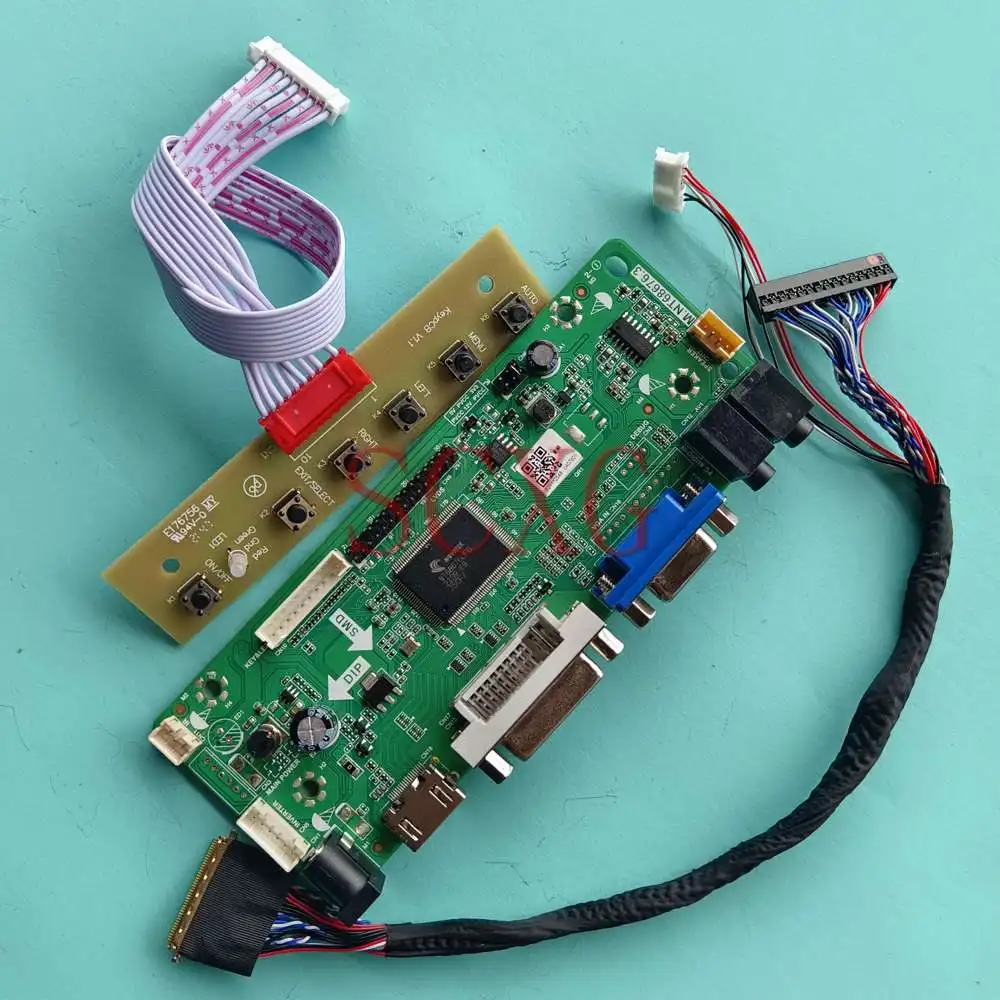 

DIY Kit Fit LP156WF1-TLA1 VGA DVI HDMI-Compatible 1920*1080 Laptops 60Hz 15.6" LVDS 40 Pins LED LCD Matrix Controller Board