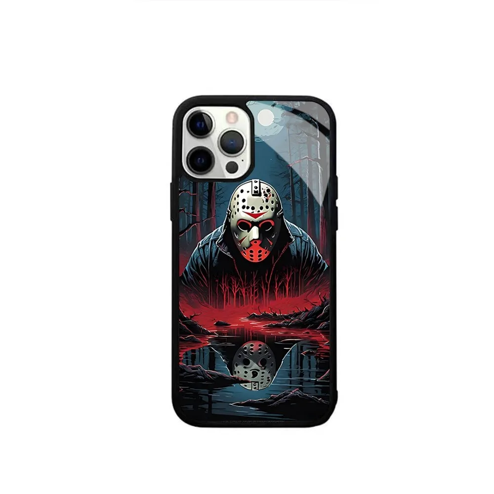 K-Krueger F-Freddy Horror Phone Case For IPhone 16 15 14 13 Pro Max 11 12 Mini Alex Mirror Magsafe Wireless Charging Cover
