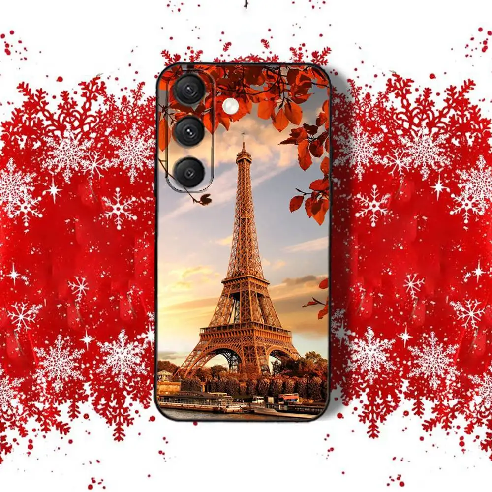 Фото Чехол для телефона P-Paris E-Eiffel Art TowerS для Samsung S22, S24, S20, S25, S23, S30, S21, Ultra, Plus, Fe, Lite 4G, 5G, черный мягкий чехол №4