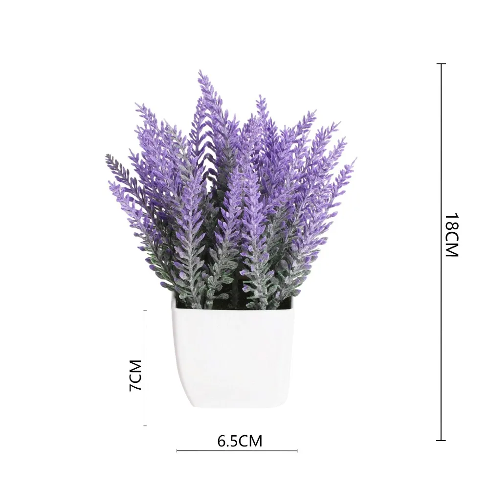 

Искусственные цветы в горшках, пластиковые