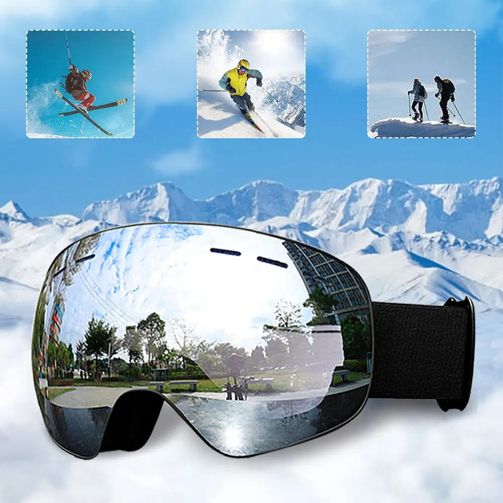 

Double Layers Anti-Fog Ski Goggles Snow Snowboard Glasses Cooling Vent Winter Snow Sports Goggles Ski Goggles for Men Women