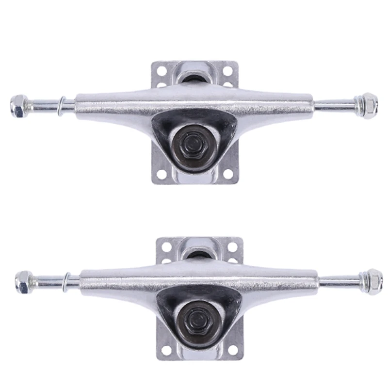 

2Pcs 5 Inch Aluminium Alloy Longboard Skateboard Trucks Impact Resistance