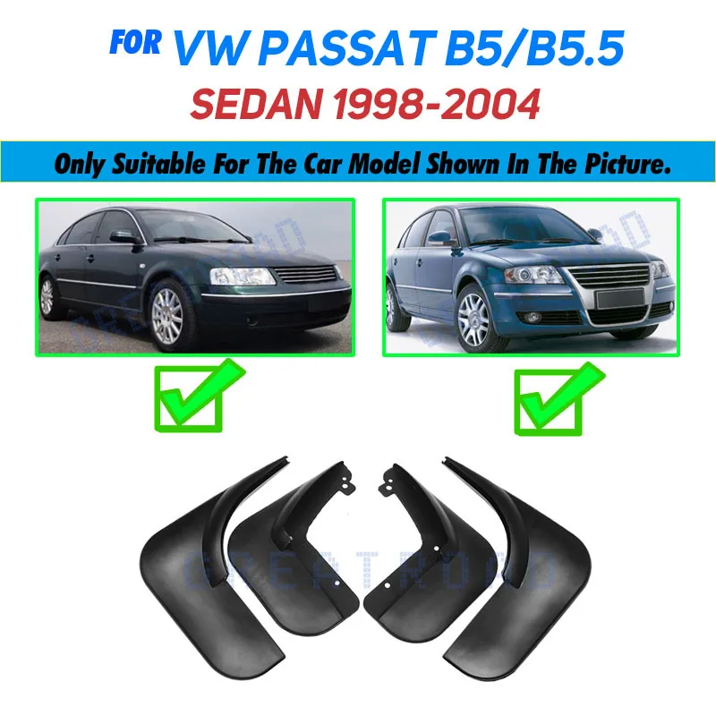 

Комплект брызговиков для VW Passat B5/B5.5 1998-2004, брызговики, передние и задние брызговики, брызговики 2003 2002 2001 2000 1999