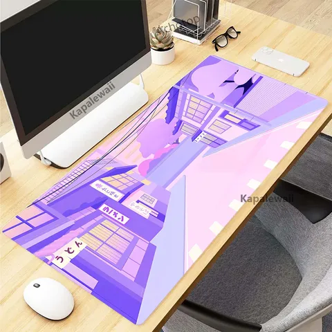 Коврик для мыши Kawaii XXL 900x400 мм с замкнутым краем — детальный вид товара