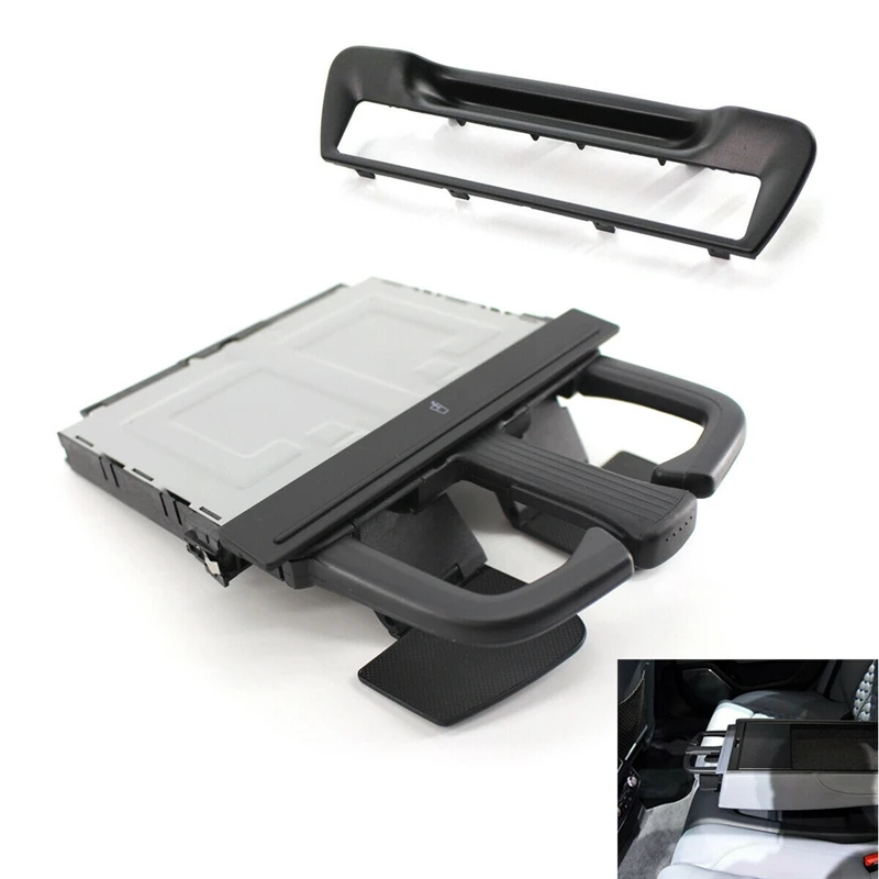 Подлокотник и подстаканник для заднего подлокотника черного цвета подходит A6 / A7