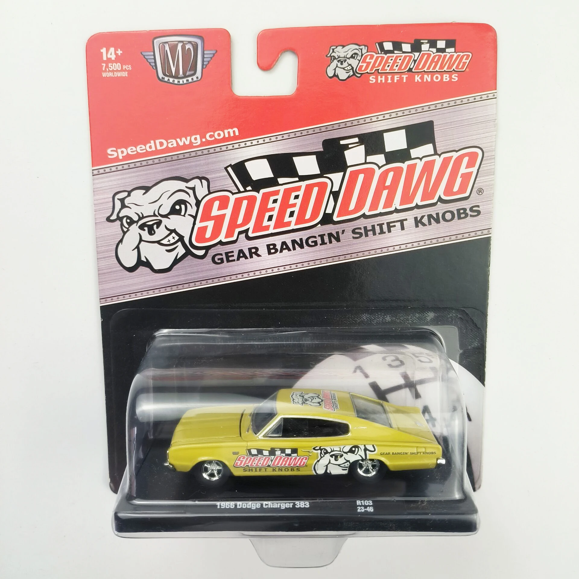 Машины M2 1/64 1966 Dodge Charger 383 литье под давлением коллекционные модели автомобилей