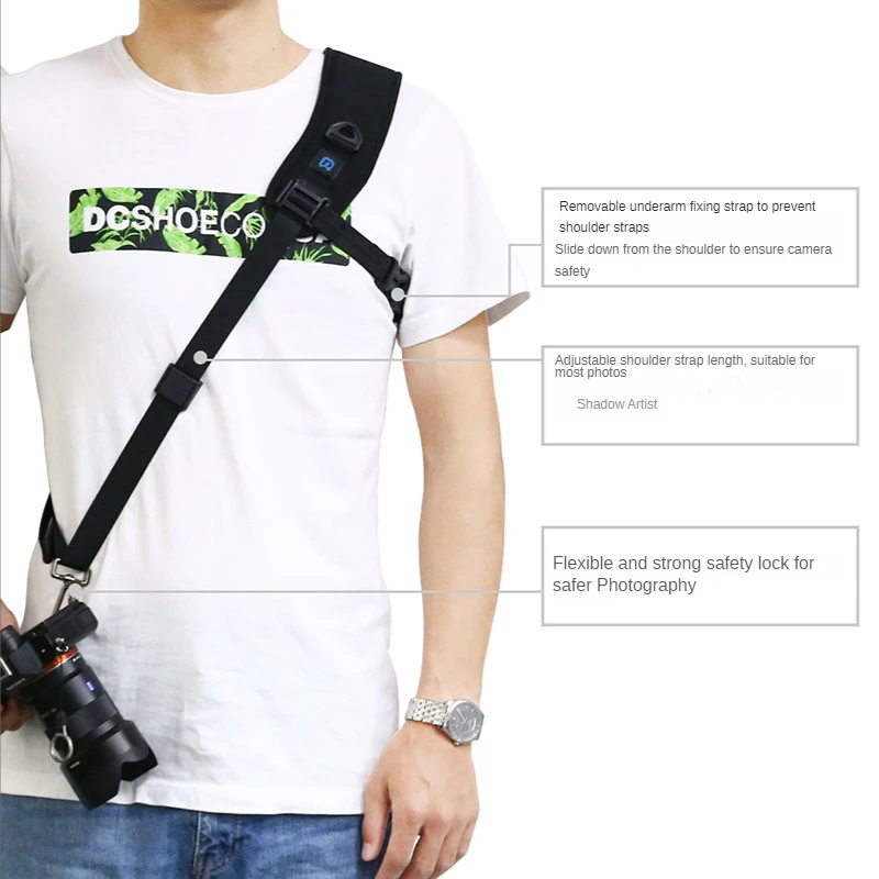 New F-1 Shoulder Camera Strap for DSLR Digital SLR Camera For Canon Nikon Sonys Quick Strap camera accessories Neck Straps Belt