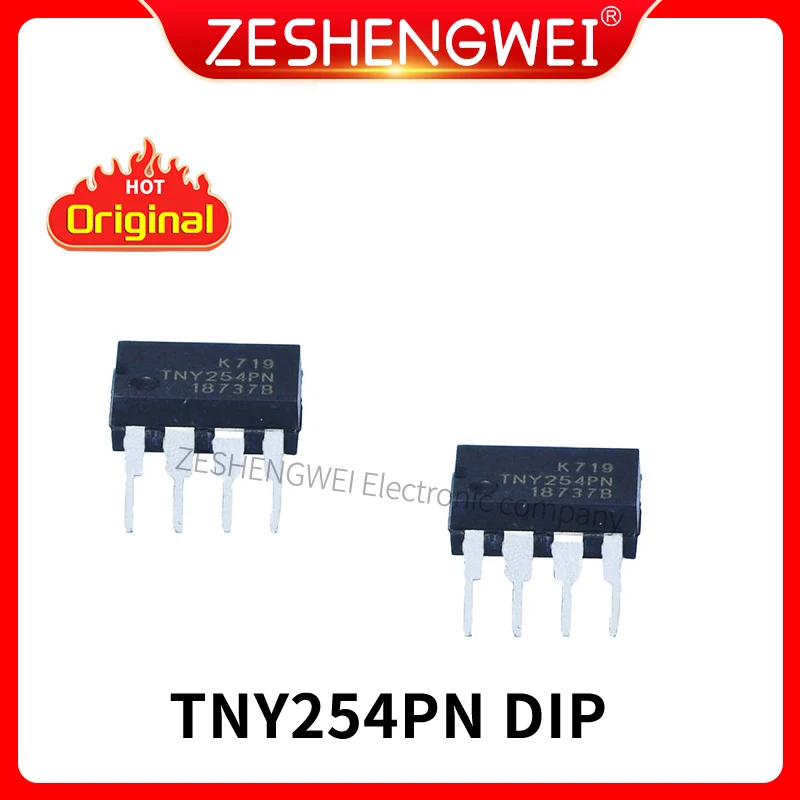 

5PCS TNY254PN DIP8 TNY254P DIP TNY254 new and original IN STOCK
