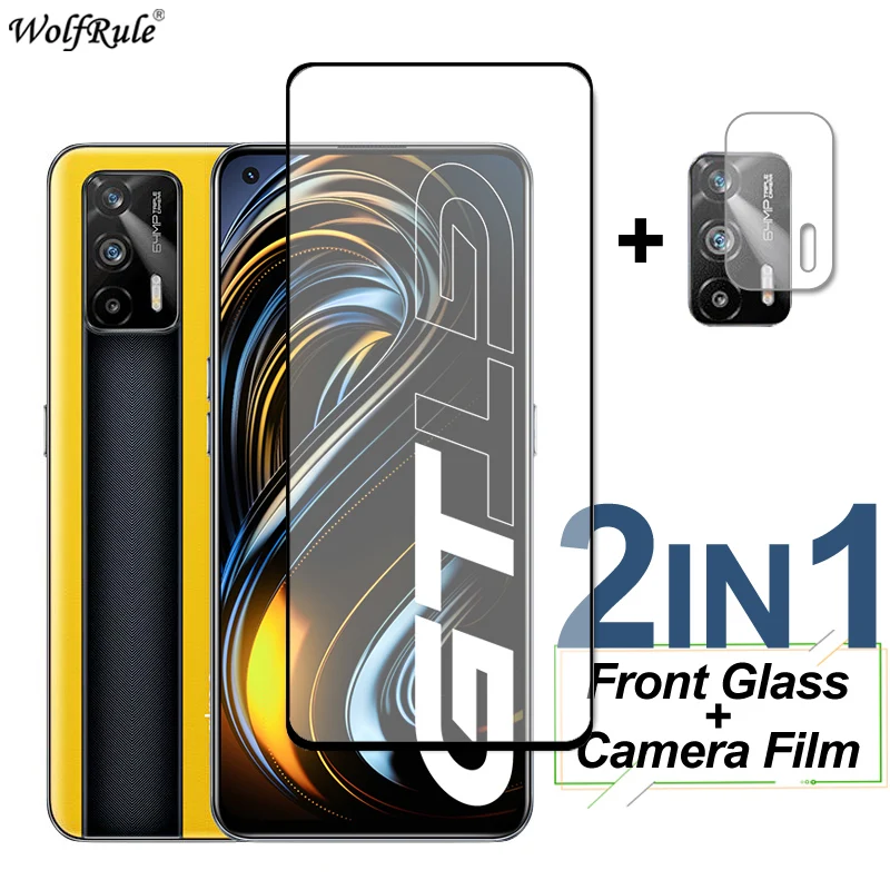 

Full Cover Tempered Glass Realme GT GT2 Narzo 30 5G Screen Protector Protective Phone Camera Film Realme GT Neo 2 9i 8 9 Pro 7