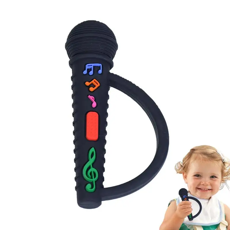 

TV Remote Teething Toy Toddler Chew Toys Anti-Drop BPA Free Bite Resistant Remote Chew Toy Silicone Teether For Soothe Emotions