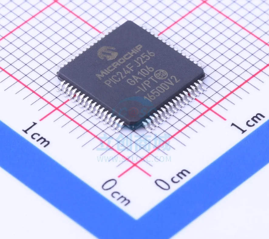 1 PCS/LOTE PIC24FJ256GA106-I/PT Package TQFP-64 New Original Genuine Microcontroller IC Chip (MCU/MPU/SOC)
