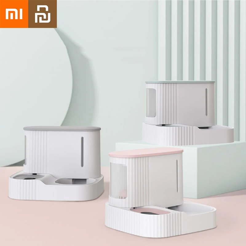 

Многофункциональный дозатор воды для домашних животных Xiaomi Youpin, емкость большой, без влаги, автоматическая поилка для собак и кошек, товары для питомцев