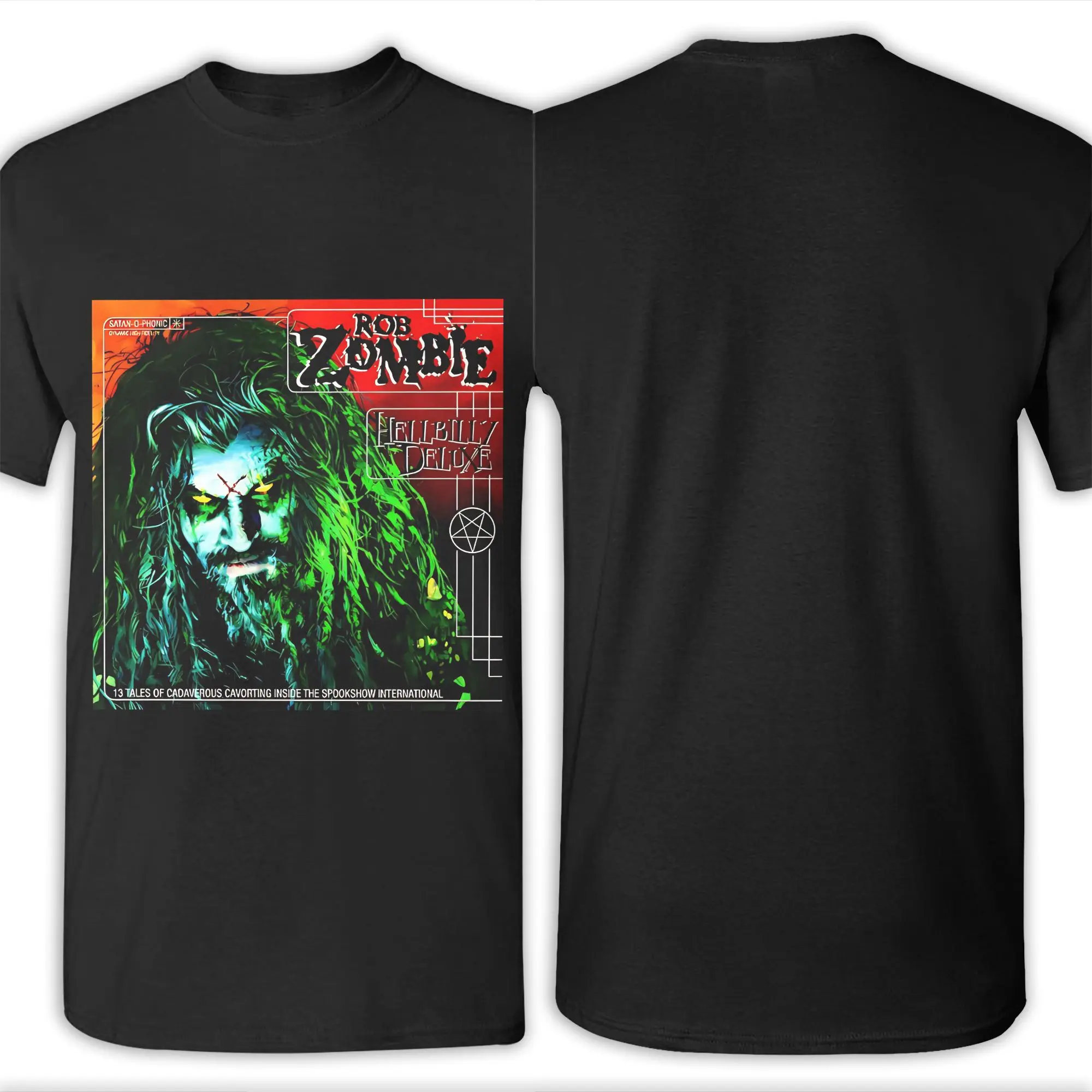 Футболка RobZombie Singer Hellbilly Deluxe, забавная футболка из 100% хлопка, новые футболки Robzombie для мужчин (art.: 3920da8cf8bb6) - 3920da8cf8bb6