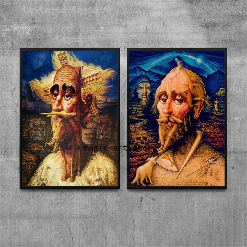 Хорошо известные рисунки, экспозиция Octavio Ocampo, Художественная печать, искусство, картина, настенная печать, картина, домашний декор