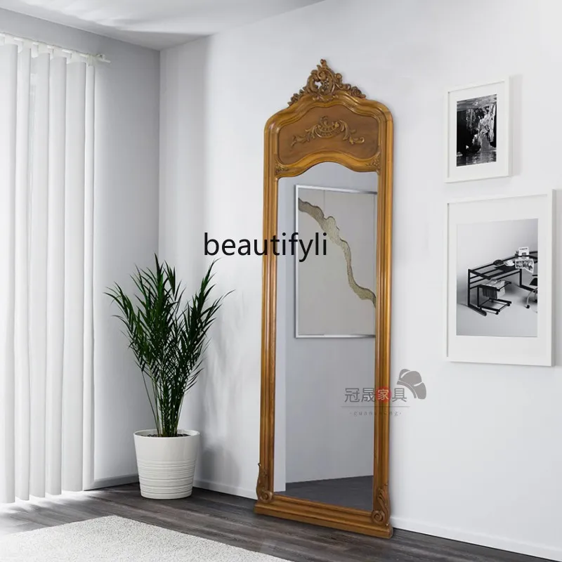 Китайская резная зеркальная настенная подвеска