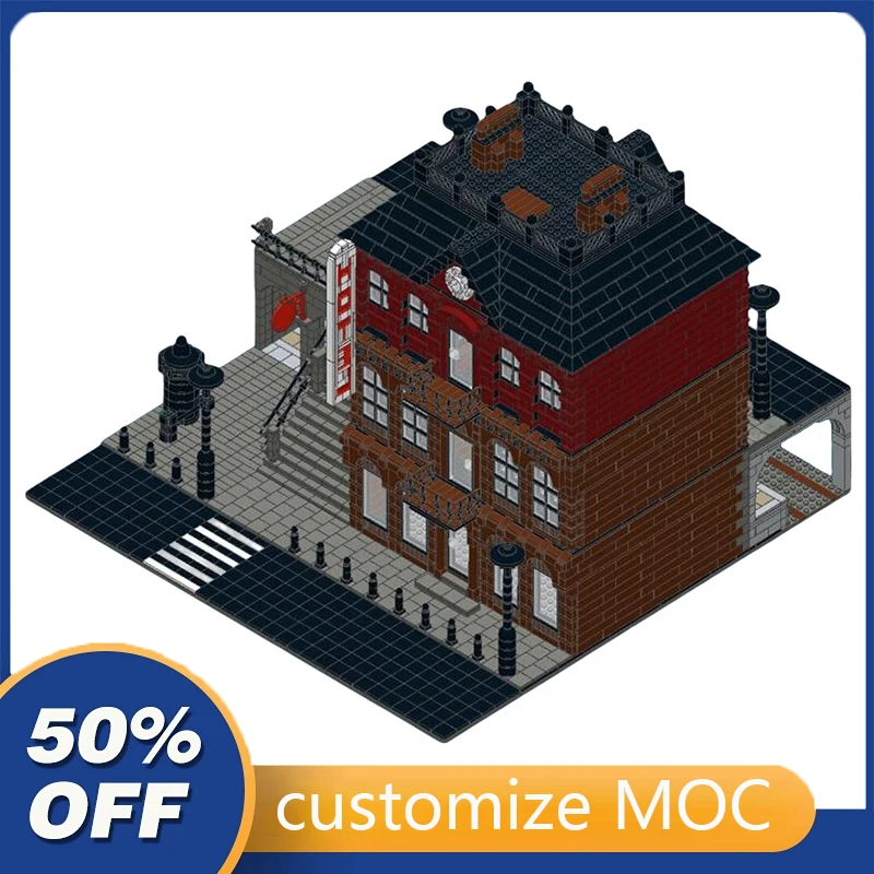 

5806 шт., Детский конструктор MOC