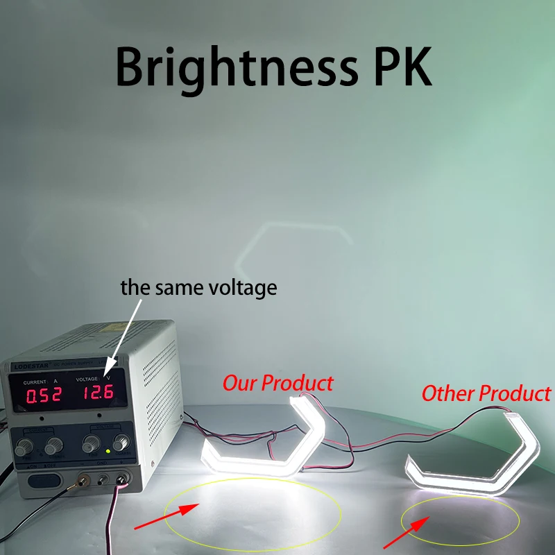 Кольцевые лампы M4 для BMW 7 series E65 E66 E67 E68 Alpina B7 LCI 05-08