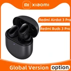 Глобальная версия Xiaomi Redmi Buds 3 Pro TWS Bluetooth Наушники Redmi Airdots 3 Pro Беспроводные наушники ANC IPX4 для K40 Note 10 Pro