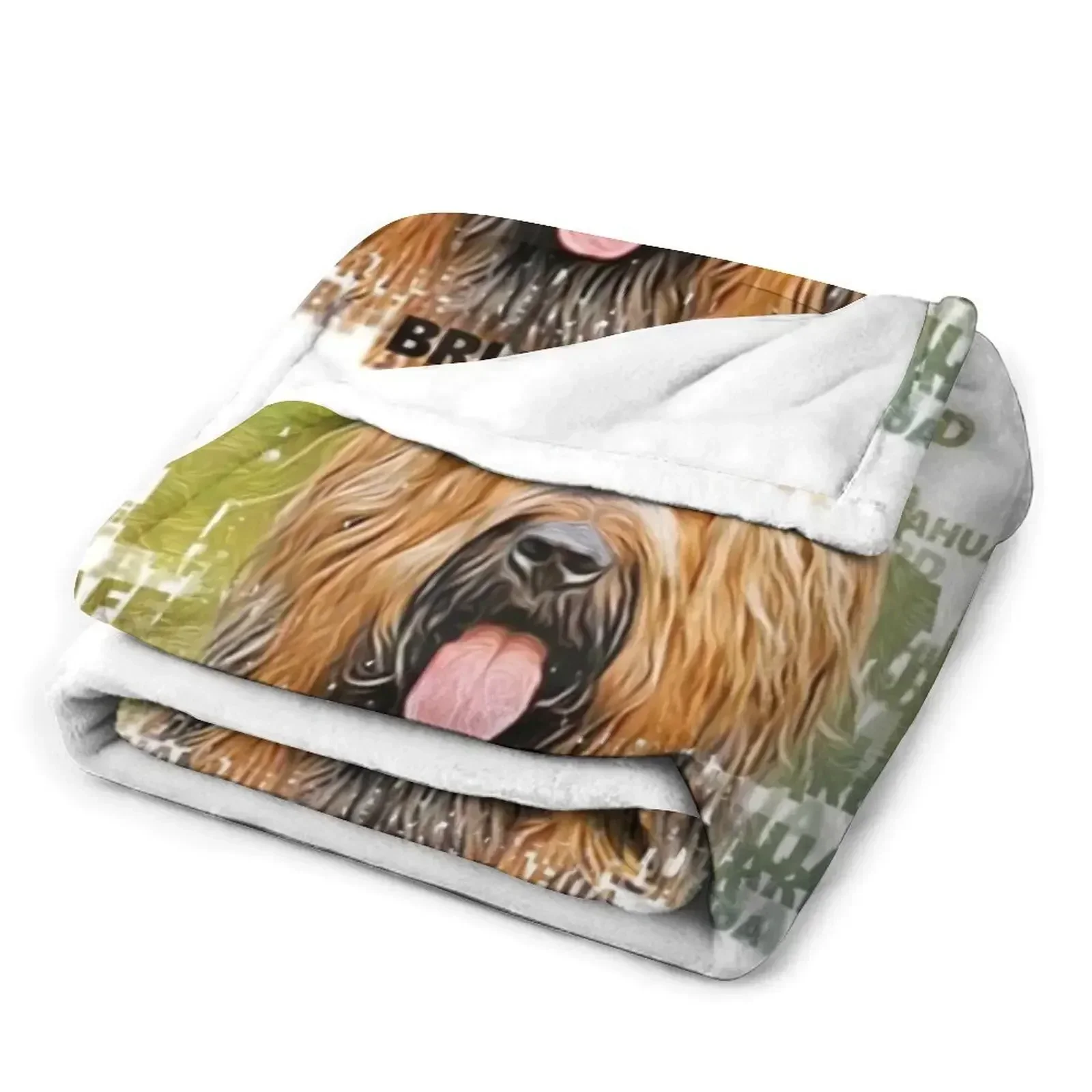 Одеяло Briard забавный подарок декоративные кровати одеяла в стиле аниме на