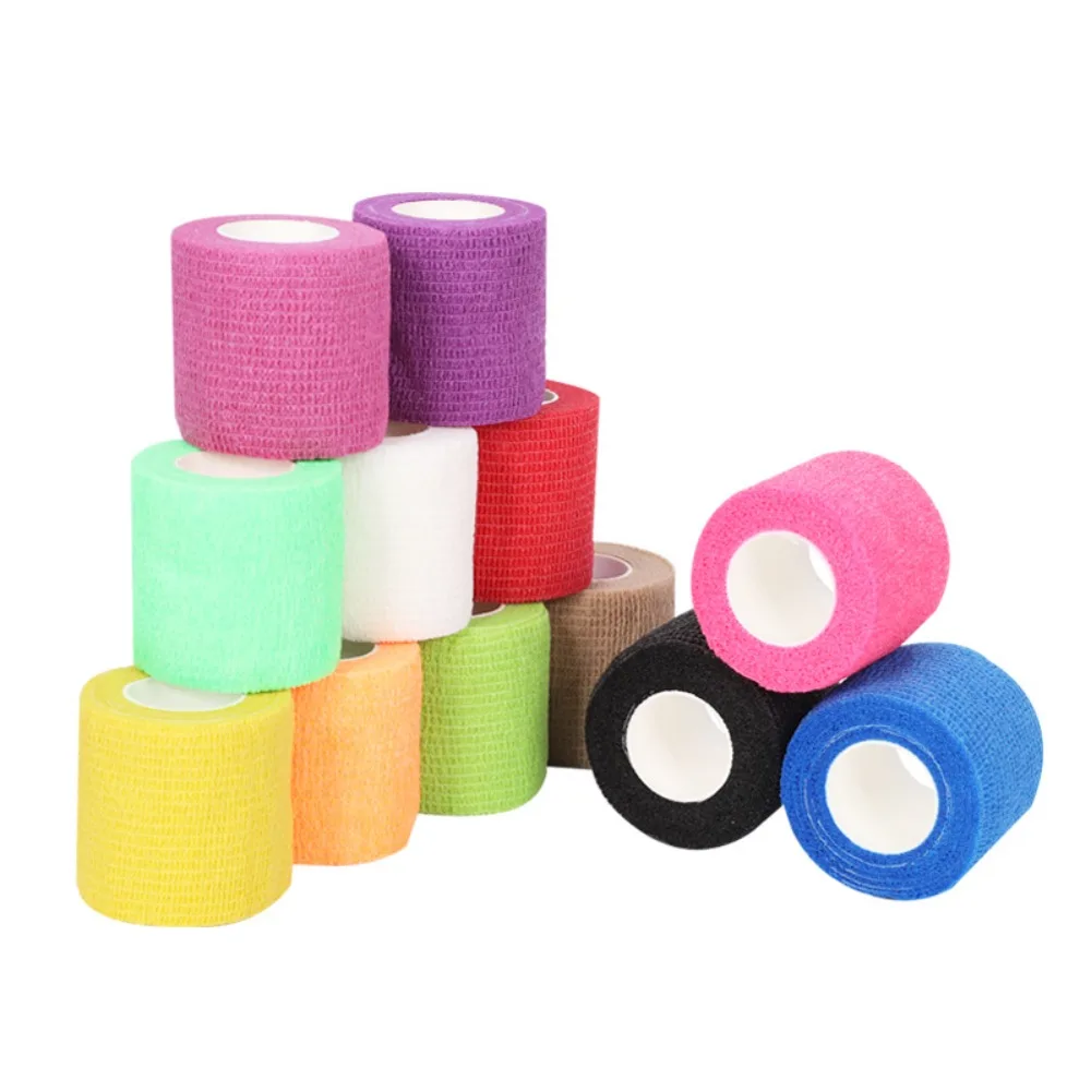 

Эластичная самоклеящаяся цветная лента для защиты колена