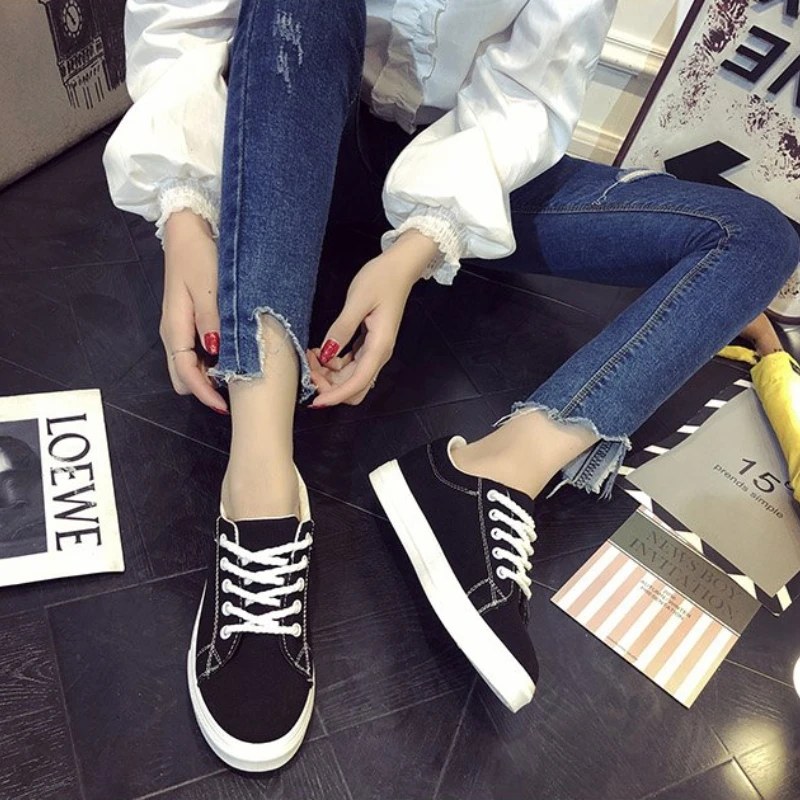 

Frayed Canvas Sneakers for Men Low Top Trainers Mens Orange Vulcanized Shoes New Tenis Sneakers Anti-odor Men's Loafers