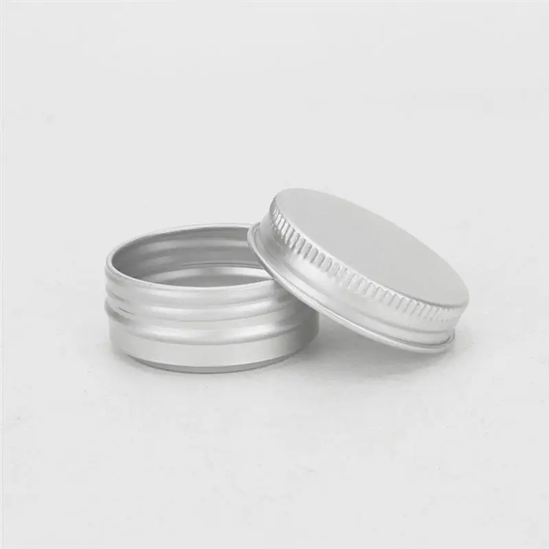 

10Pcs Tea Leaf Storage Box Round Aluminum Cosmetics Sample Salve Storage Containers Household Makeup Jewelry Storage Box