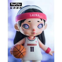 anime toycity laura basketball cheerleader figurine action figure cartoon model toys doll collection desktop birthday present
