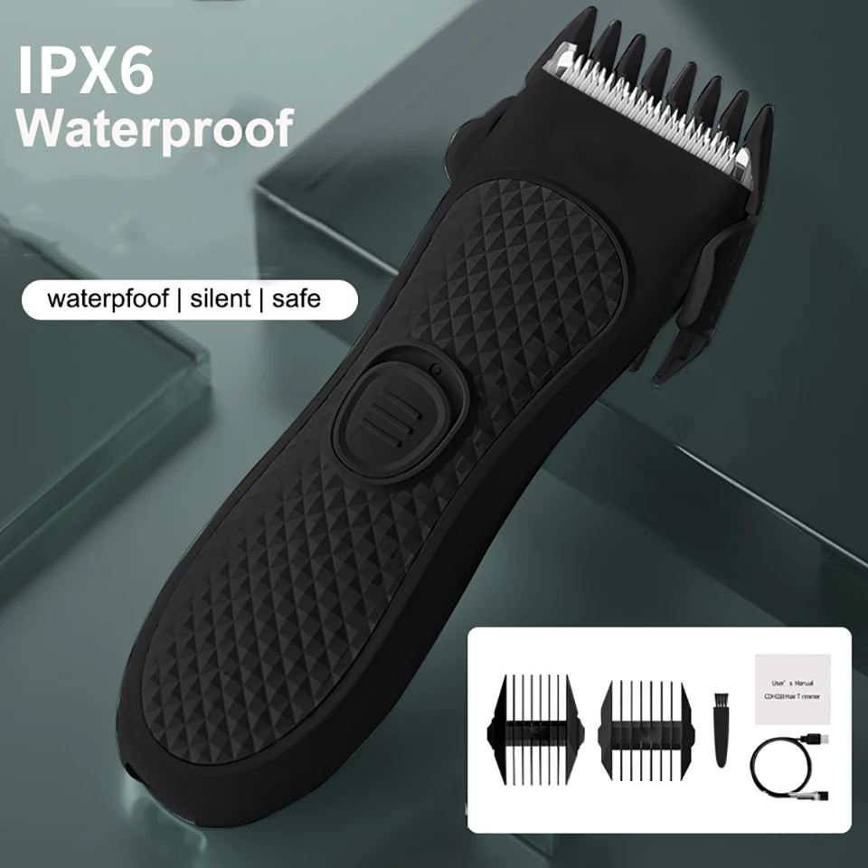Electronic Hair Trimmer for Men Groin Body Trimmer Househeld Waterproof Clippers Pet Hair Removal Hygiene Razor Depilador enlarge