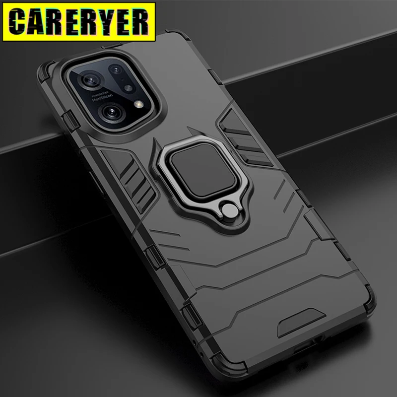 

Shockproof Car Holder Phone Case For OPPO Find X2 X3 X5 Lite Pro Neo Magnet Cover for OPPO R9 R9s R11 R11s Plus R15 R15x R17 Pro