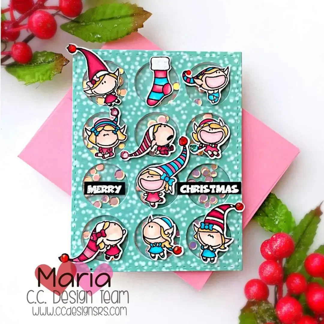 Счастливого Рождества металлические Вырубные штампы и Сделай Сам Скрапбукинг