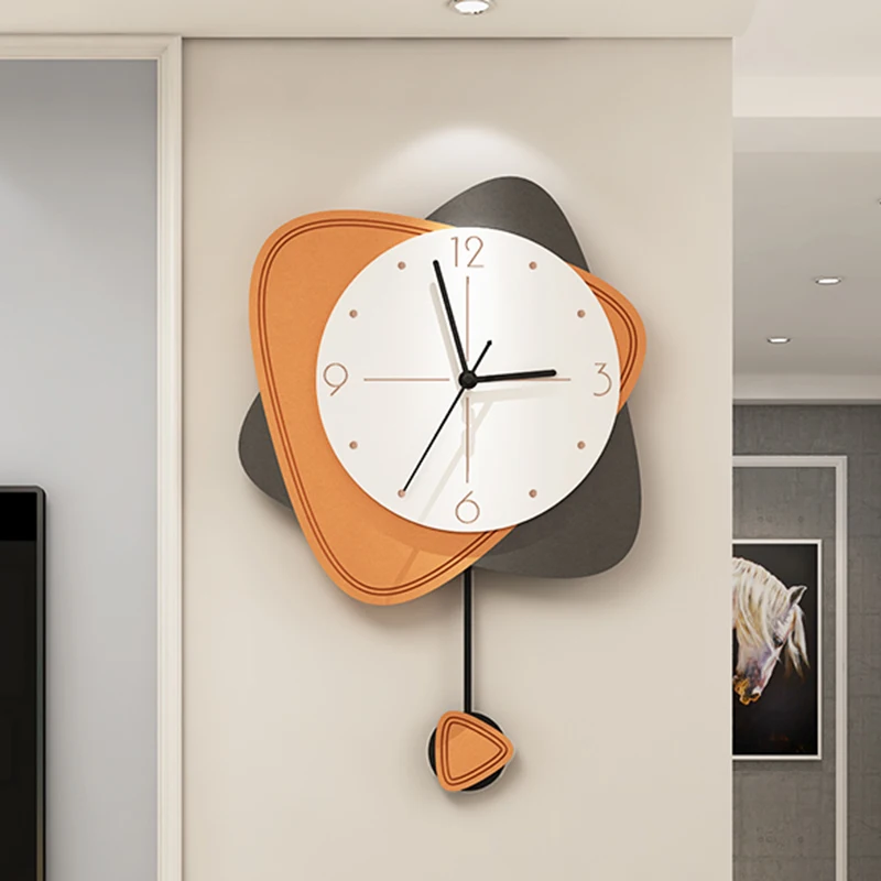 

Stylish Large Kitchen Wall Clocks Electronic 3d Luxury Modern Clock Bedrooms Mechanic Orologio Da Parete Living Room Decor T50GZ