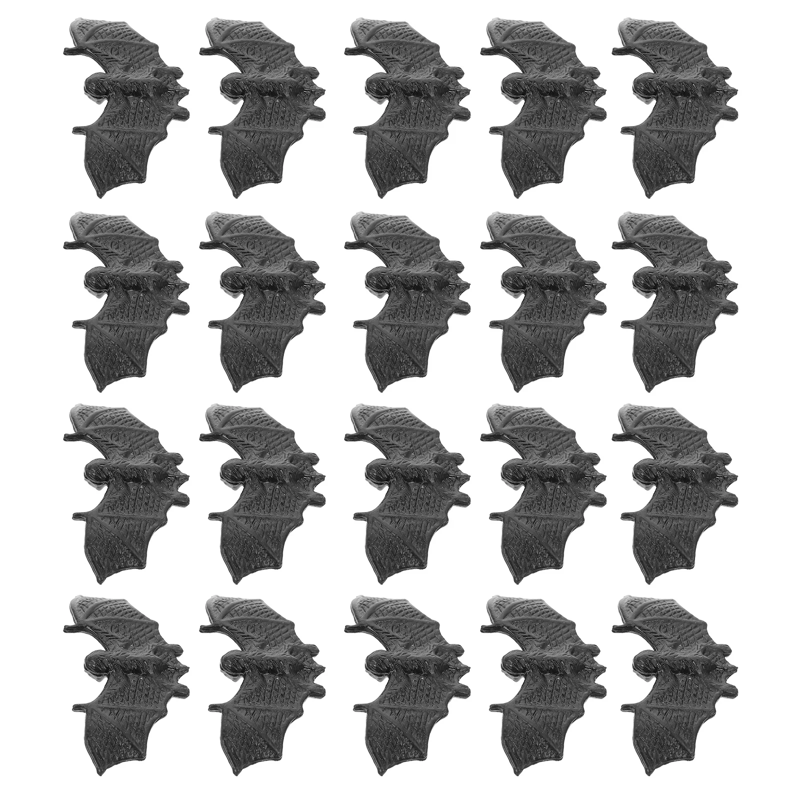 

100 шт. Многофункциональные Декоративные игрушки мини Летучая мышь поставка на Хэллоуин износостойкий пластиковый милый портативный ребенок