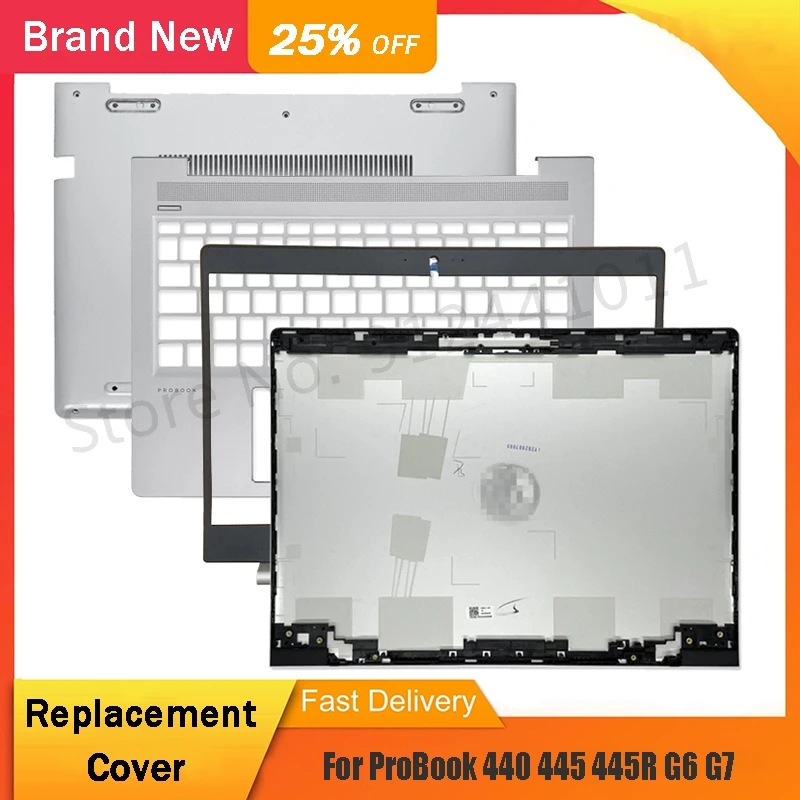 Новинка для ноутбука HP ProBook 440 445 G6 G7 445R задняя крышка ЖК-дисплея передняя панель