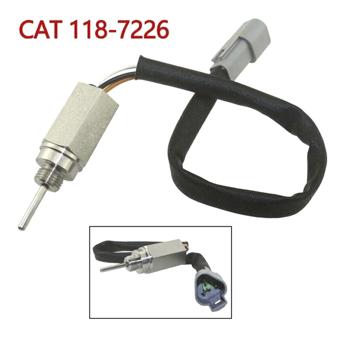 Датчик температуры 118-7226 1187226 Для Caterpillar CAT D6R D7R D8R 777D 988H